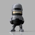 Mô hình Mini Robocop: Món đồ trang trí 3D cực chất cho fan hâm mộ - Thumbnail 2