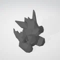 Mô hình Rồng nhỏ Lowpoly dễ thương để bàn trang trí - Thumbnail 2