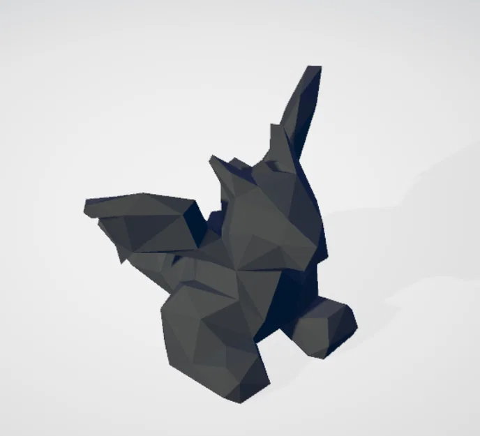 Mô hình Rồng nhỏ phong cách LowPoly (Small Dragon) in 3D đẹp mắt - Image 1