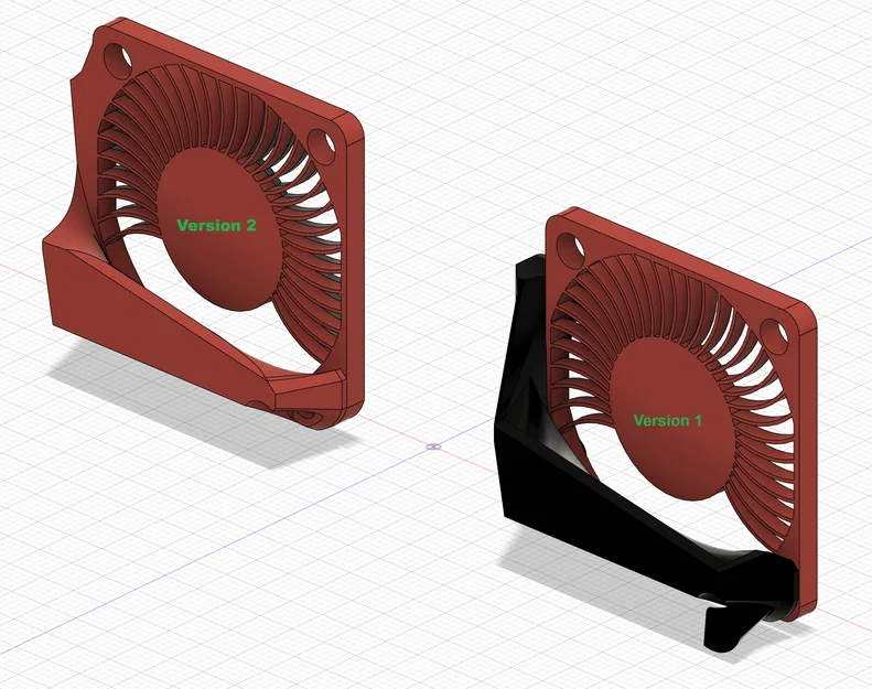 Prusa XL series: Fan cover/shield mới cho Hotend - Image 3