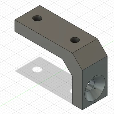 Ngàm gắn cảm biến ADXL345 cho Creality Sprite Extruder (Klipper)