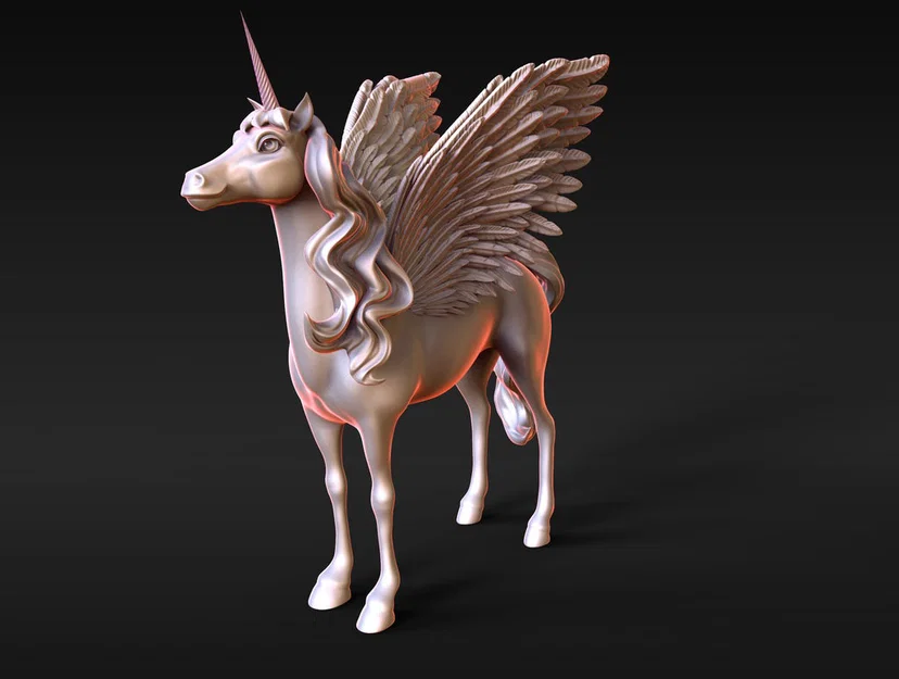 Alicorn Uy Nghi (Kỳ Lân Bay) - Majestic Alicorn (Flying Unicorn) - Image 3