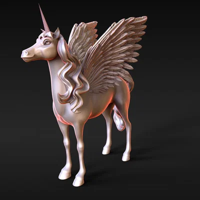 Alicorn Uy Nghi (Kỳ Lân Bay) - Majestic Alicorn (Flying Unicorn)