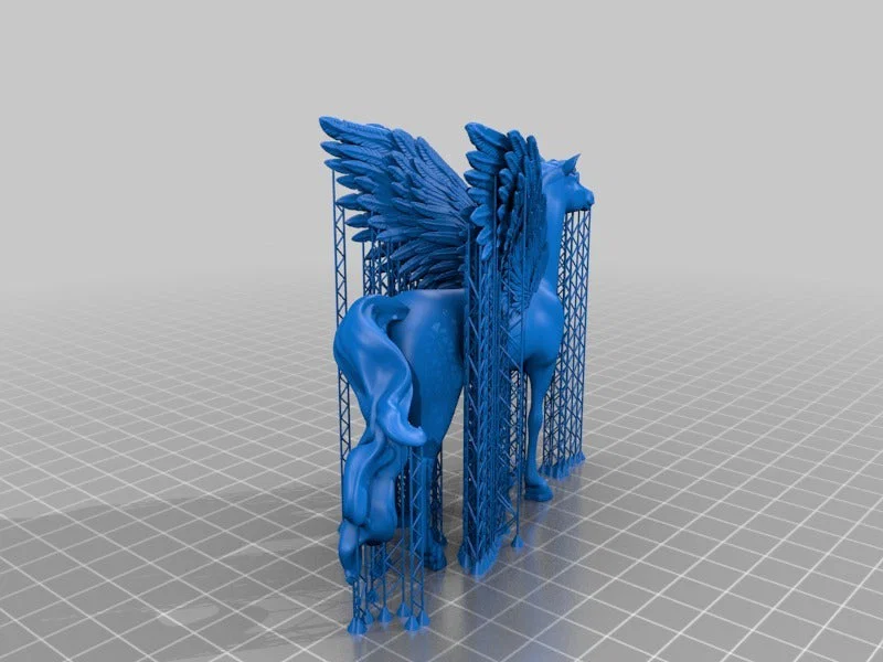 Mô hình in 3D Pretty Pegasus - Ngựa thần huyền thoại đầy ấn tượng - Image 4