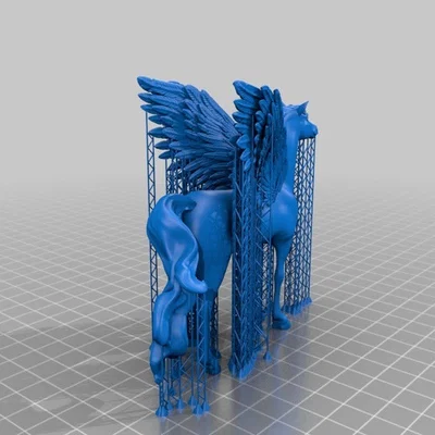 Mô hình in 3D Pretty Pegasus - Ngựa thần huyền thoại đầy ấn tượng
