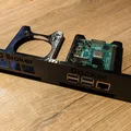 10-Zoll Raspberry Pi 4 & SSD Rack Mount (Bộ mặt trước rack 10-inch) - Thumbnail 3
