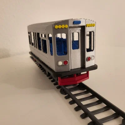 Tàu Đồ Chơi Chicago Elevated cho O Scale