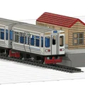 Tàu Đồ Chơi Chicago Elevated cho O Scale - Thumbnail 4