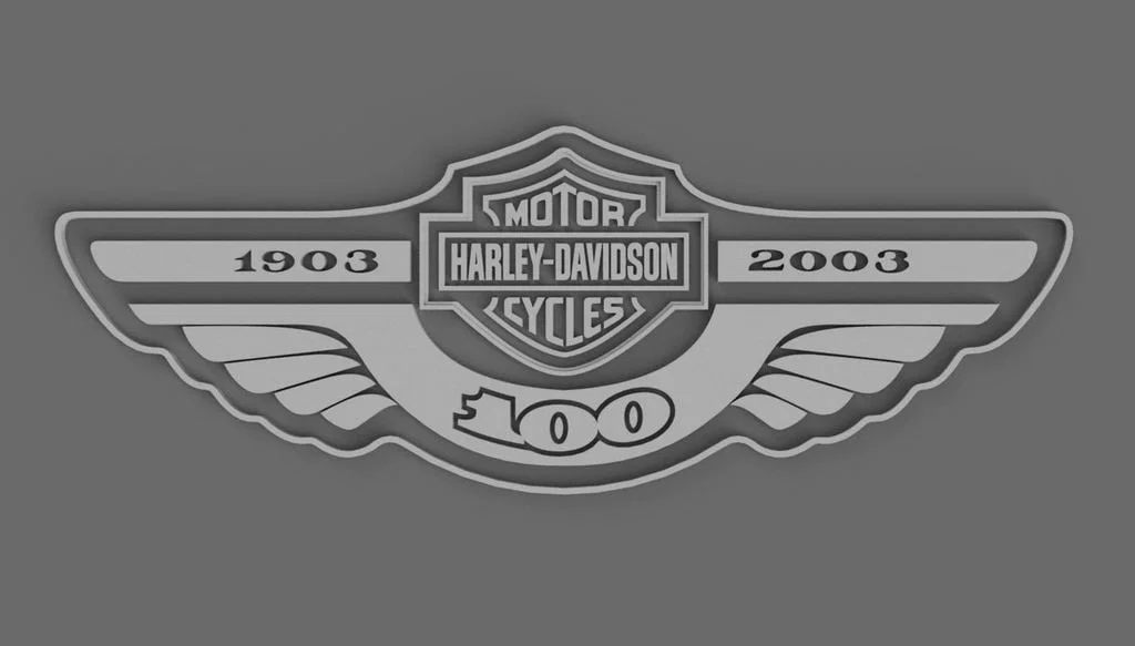 Harley-Davidson 100 Years 2D wall-art - Image 2