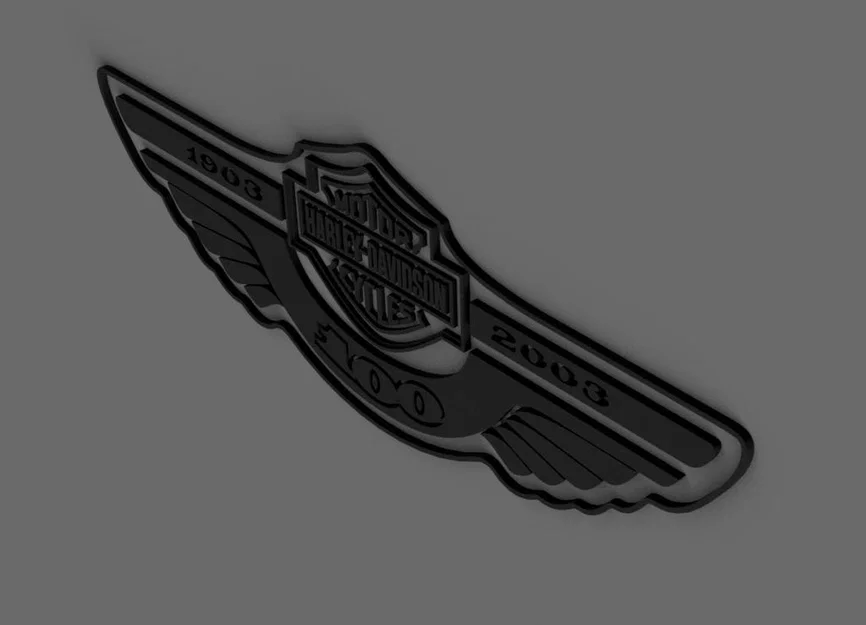 Harley-Davidson 100 Years 2D wall-art - Image 3