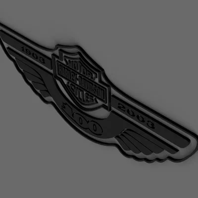 Harley-Davidson 100 Years 2D wall-art