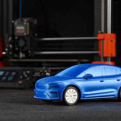 Škoda Enyaq Coupé – Mô hình mini in 3D