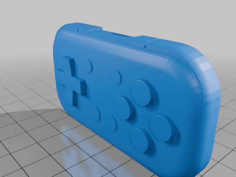 Mô hình 3D tay cầm 8BitDo Micro hỗ trợ thiết kế vỏ bảo vệ - Image 3