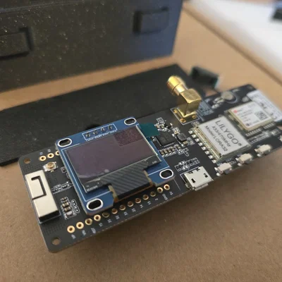 Vỏ TTGO T-Beam v10 cho TTN-Mapper - v3