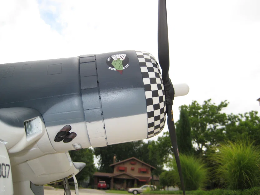 Chỉnh sửa Cowl Flap Corsair FlightLine 1600mm—Bubbletop/Birdcage - Image 2