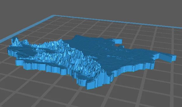 Mô hình bản đồ địa hình 3D Colombia chi tiết chất lượng cao - Image 2