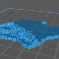 Mô hình bản đồ địa hình 3D Colombia chi tiết chất lượng cao - Thumbnail 2