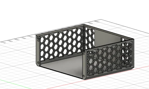 Thùng lưu trữ lớn (2 phần) 360×215×50/90mm - Image 2