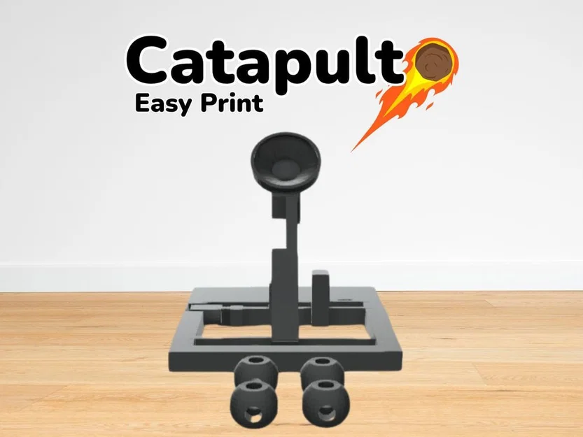 Easy Print Catapult – Máy bắn mô hình dễ in - Image 1