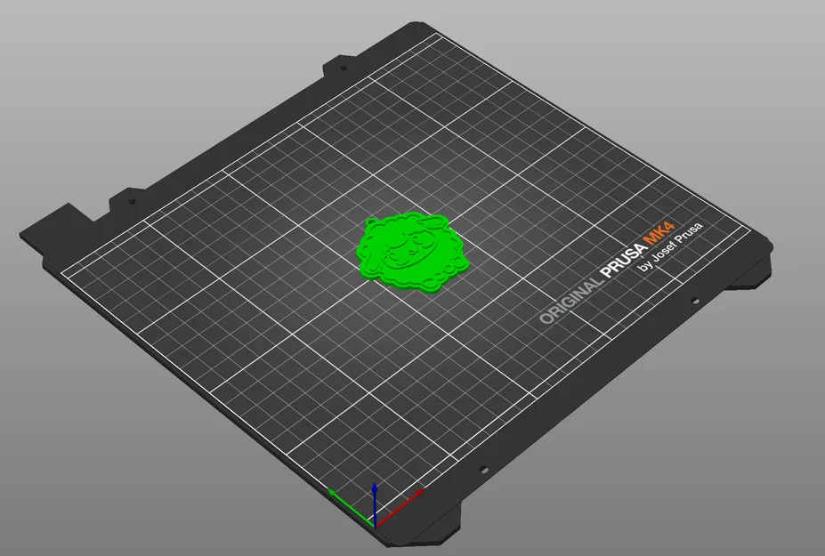 Móc khóa cừu nhỏ đáng yêu - File in 3D dễ thương cho mọi người - Image 2