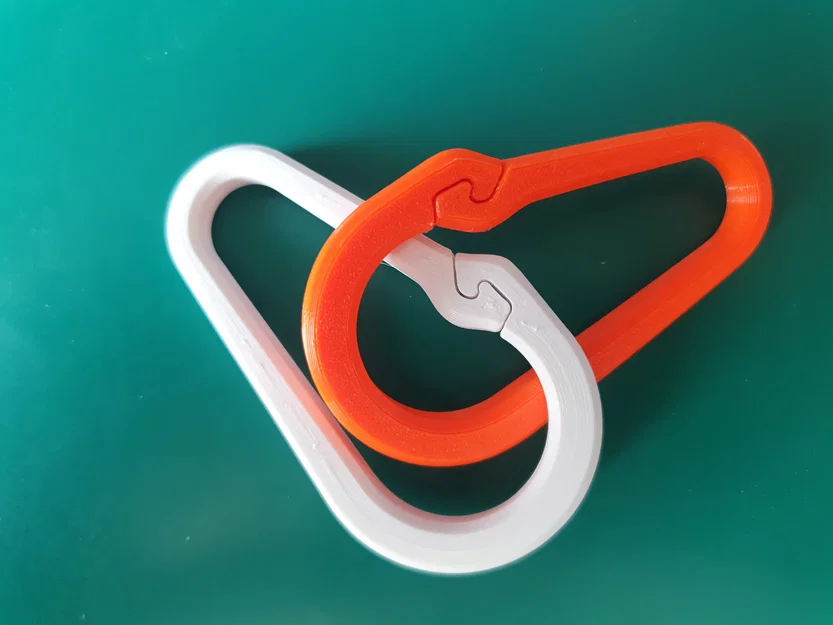 🔐 V3 lock hook Carabiner (Carabiner móc khóa có chốt khóa) - Image 1