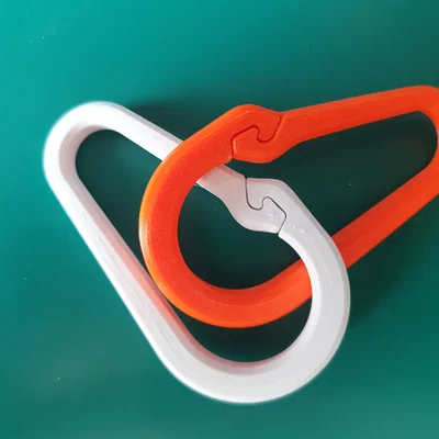 🔐 V3 lock hook Carabiner (Carabiner móc khóa có chốt khóa)
