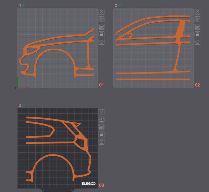 BMW E81 Silhuette - Silhouette trang trí treo tường - Image 2