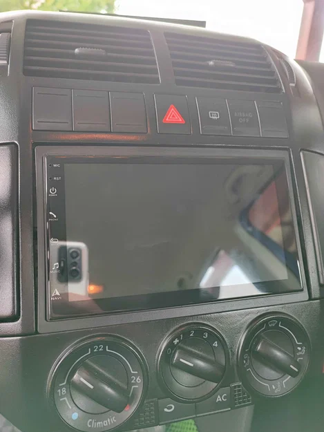 Mặt dưỡng 2Din cho Volkswagen Polo 9N và Golf IV - File in 3D - Image 1