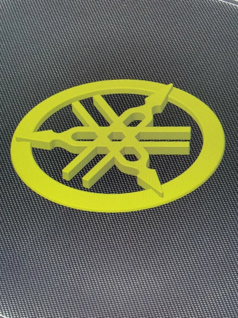 Mô hình 3D logo Yamaha trang trí đẹp mắt cho người yêu xe - Image 1