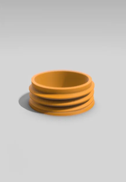Mô hình ren nắp chai tiêu chuẩn (.step) dành cho dự án DIY 3D - Image 3