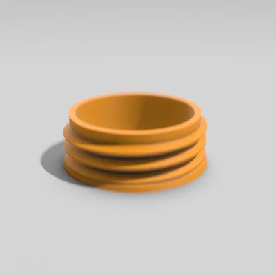 Mô hình ren nắp chai tiêu chuẩn (.step) dành cho dự án DIY 3D
