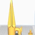 Tưới nhỏ giọt tự động bằng chai PET – chắc chắn, dễ in 3D - Thumbnail 3