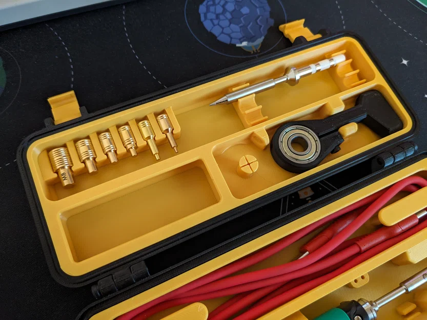 Insert heat set cho case Pinecil/TS100 dạng ghép, ít cấn hơn - Image 1