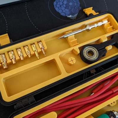 Insert heat set cho case Pinecil/TS100 dạng ghép, ít cấn hơn