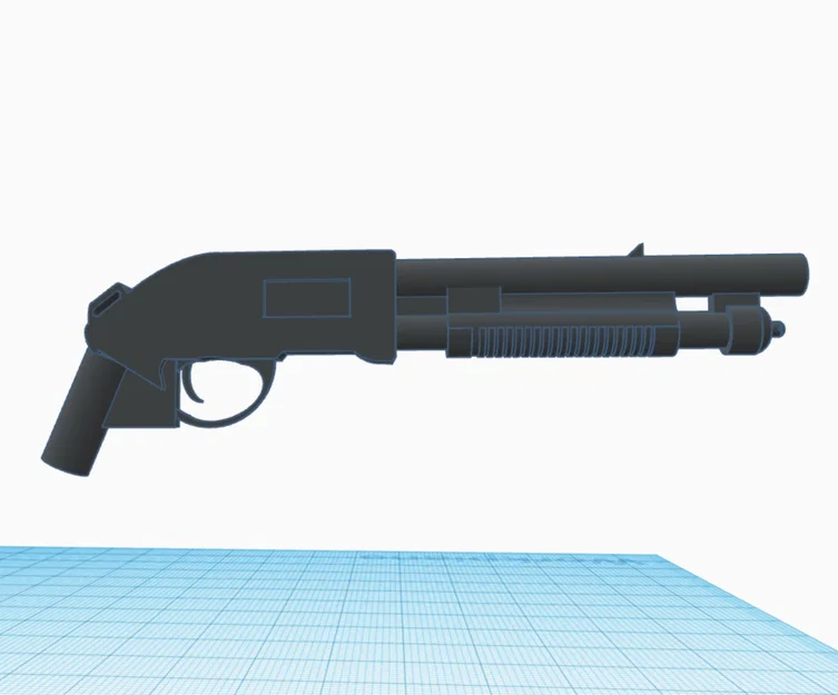 Mô hình súng Shotgun cho nhân vật lắp ráp (Lego Shotgun) - Image 1
