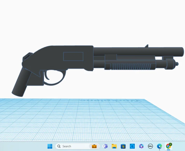 Mô hình súng Shotgun cho nhân vật lắp ráp (Lego Shotgun) - Image 2