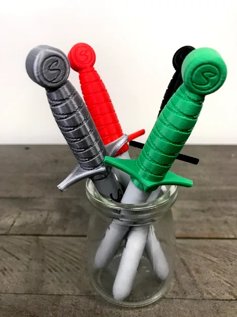 Chuôi kiếm Sharpie – Bút mạnh hơn kiếm (Sharpie Hilt) - Image 3