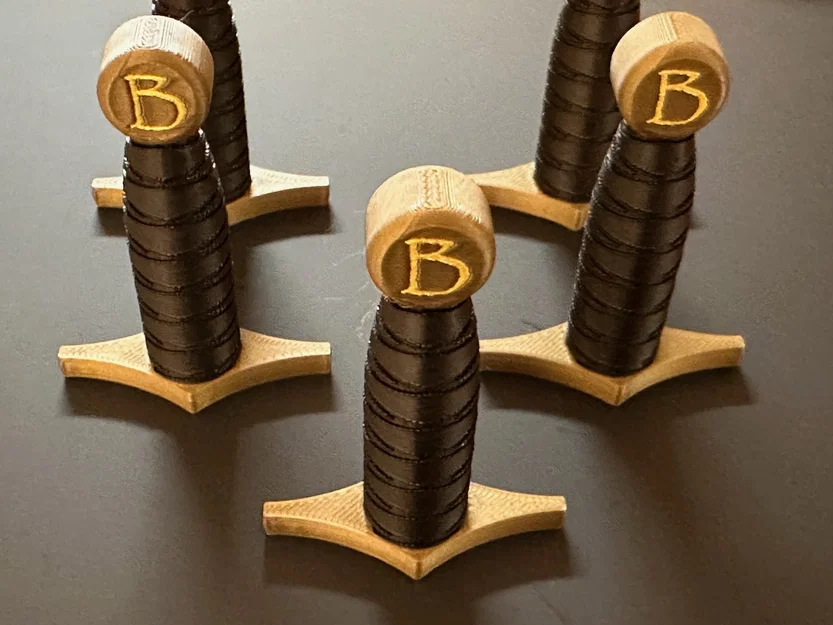 Nắp bút Sharpie hình chuôi kiếm in 3D cá nhân hóa độc đáo - Image 1