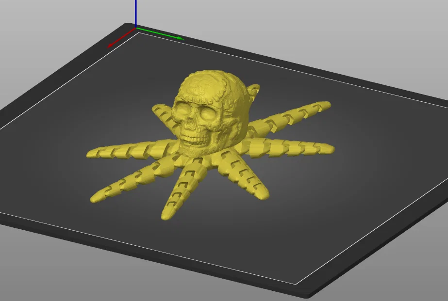 Bạch Tuộc Death Whistle – Đồ chơi fidget có còi hú - Image 1