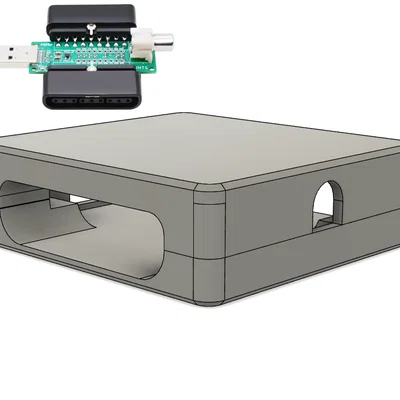 Vỏ MiSTer FPGA PSX SNAC Adapter (không khe MC Slots)