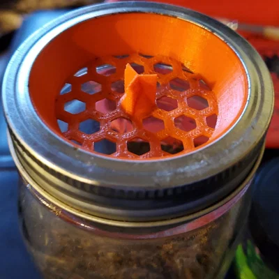 Nắp hũ mason để đổ sạch capsule Storz & Bickel (hoặc POTV) dễ dàng