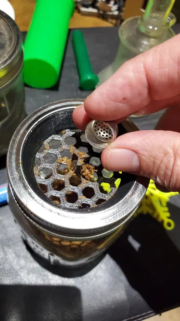 Nắp hũ mason để đổ sạch capsule Storz & Bickel (hoặc POTV) dễ dàng - Image 4
