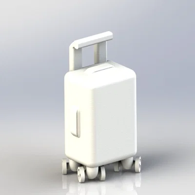 Vali (Suitcase) gắn tên cho tiệc sinh nhật