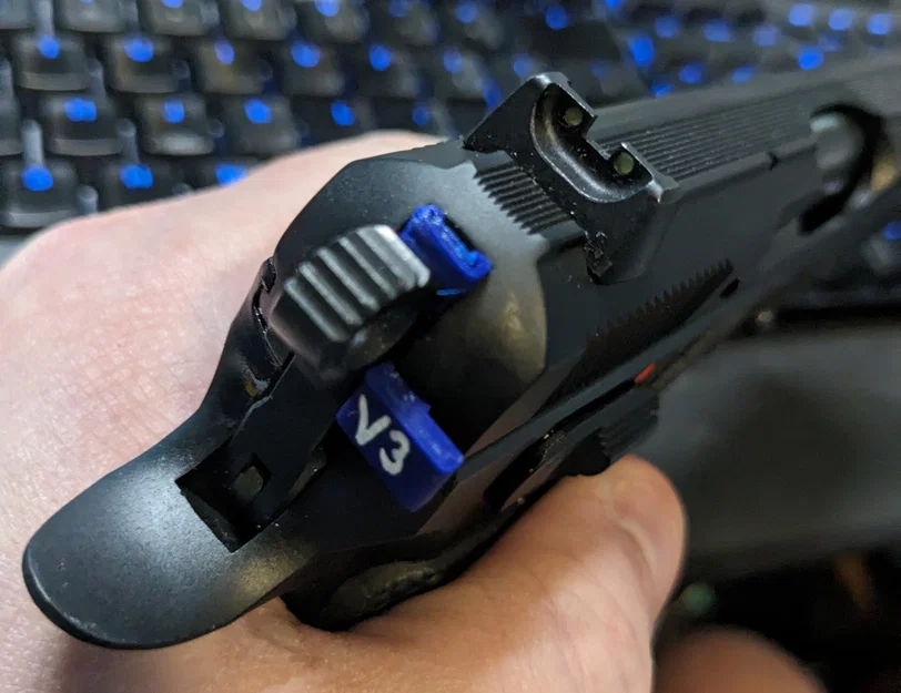 Chặn búa dry fire cho CZ 75 SP-01 (CZ 75 SP-01 dry fire hammer block) - Image 1