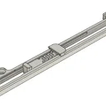 Ngàm DIN Rail cho LRS-200 chỉnh được chiều cao (Adjustable Height) - Thumbnail 1