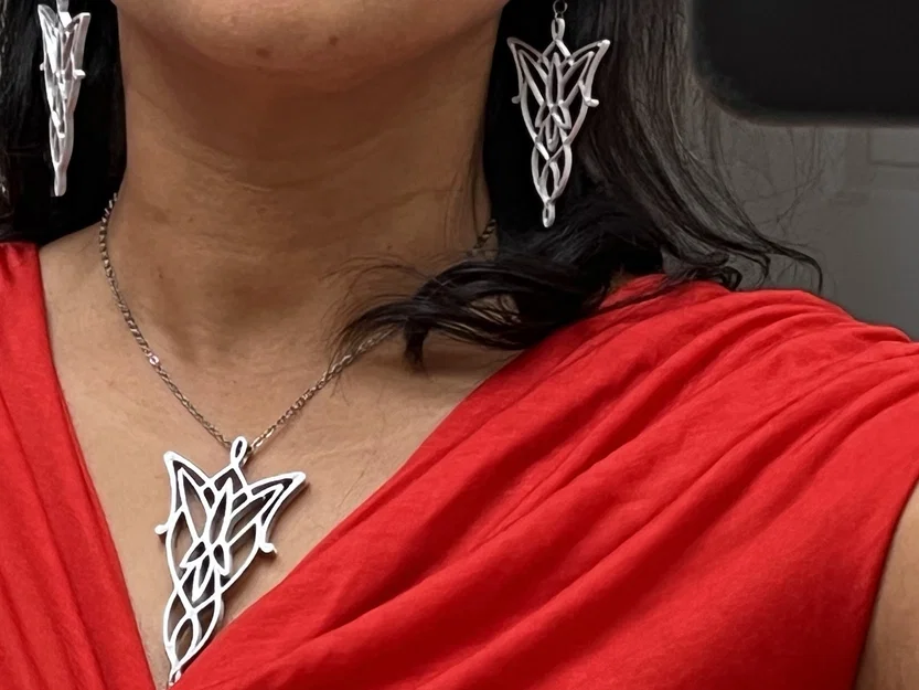 Bộ trang sức Evenstar (Chúa tể những chiếc nhẫn) in 3D đẹp mắt - Image 1