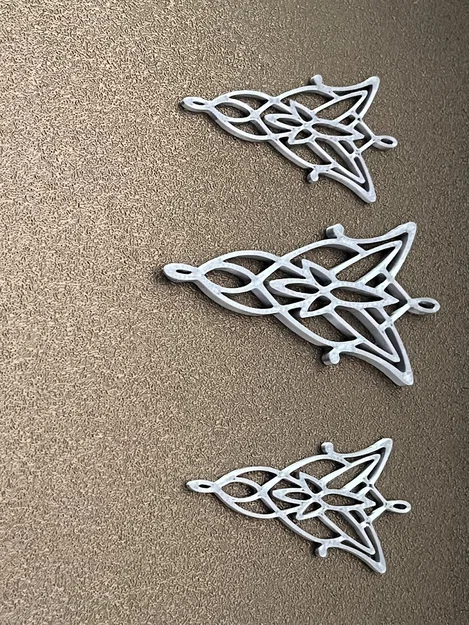 Bộ trang sức Evenstar (Chúa tể những chiếc nhẫn) in 3D đẹp mắt - Image 3