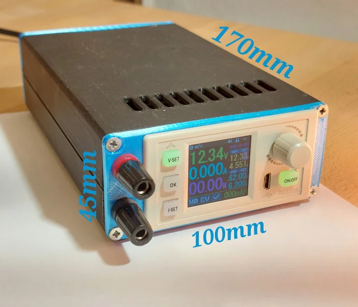 Bộ nguồn lab bench - Vỏ PSU cho Riden RK6006 - Image 1