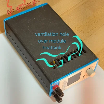 Bộ nguồn lab bench - Vỏ PSU cho Riden RK6006