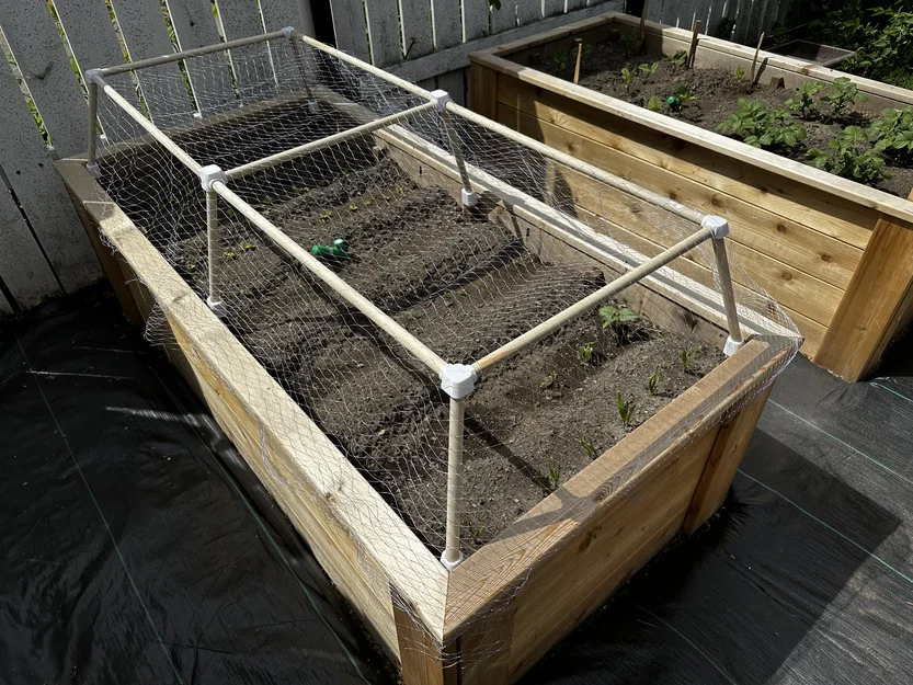 Khung Treo Lưới Chắn Chim Cho Garden Box (Garden Box Bird Netting Frame) - Image 1